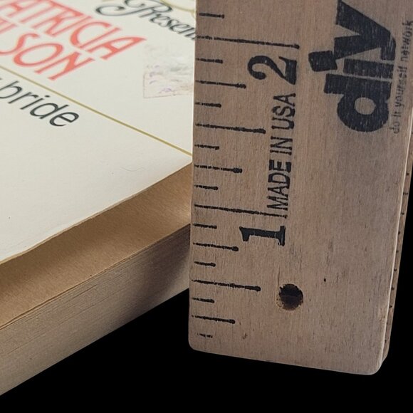 Temporary Bride by Patricia Wilson – Vintage Harlequin Romance Paperback 1989 - Picture 14 of 14